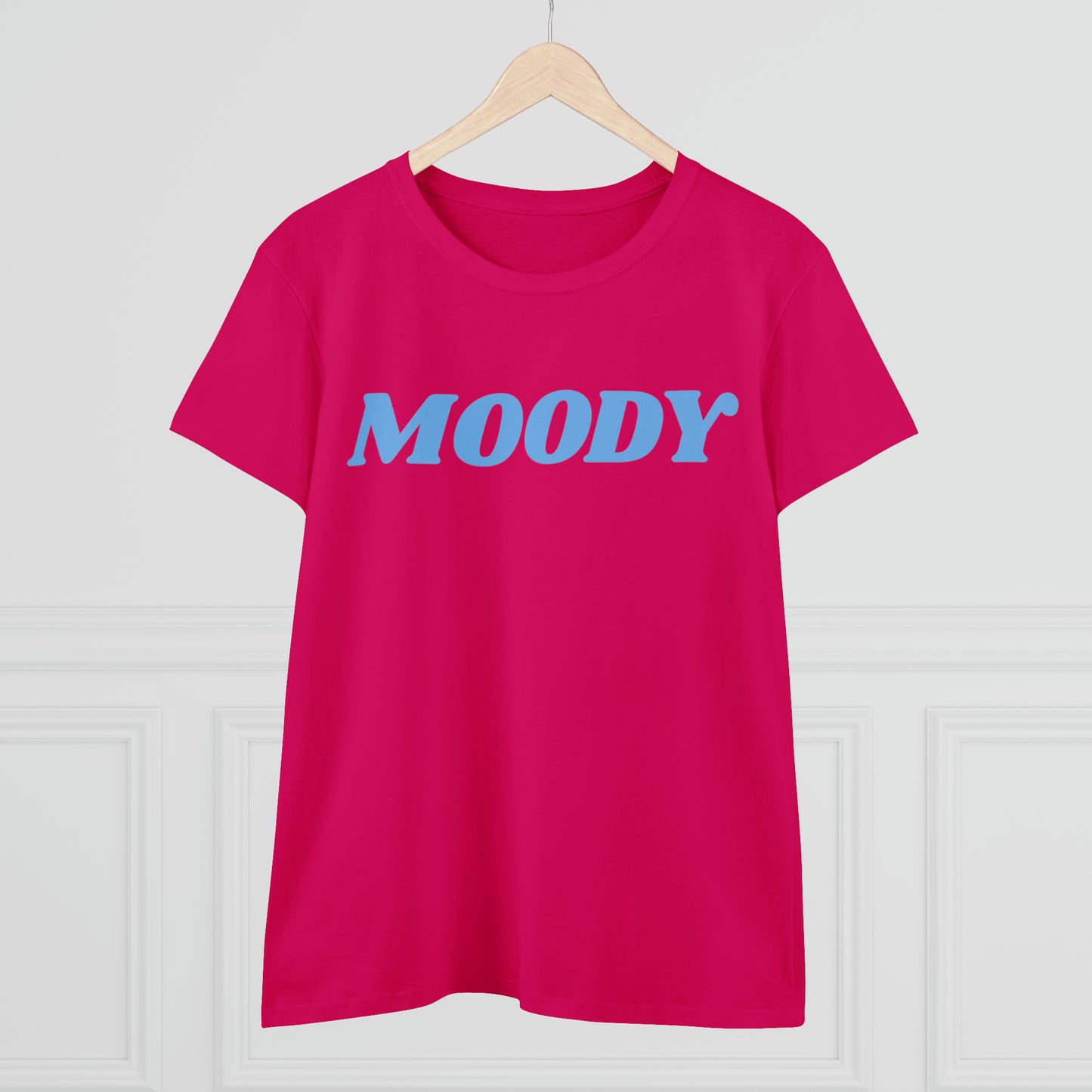 Women's "Moody" Midweight Cotton Tee