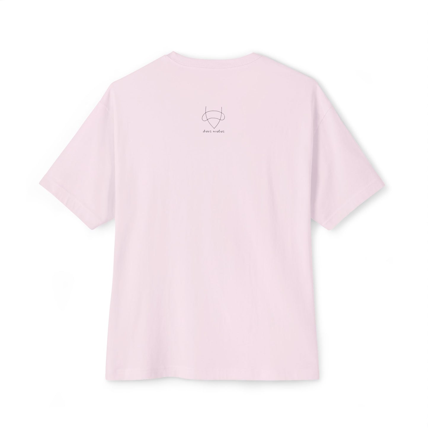 Deus Oculus Boxy Tee - Blood Water Design - Unisex Oversized Shirt for Casual Outfits,