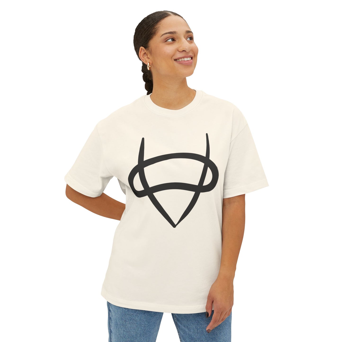 Dues Oculus Oversized Graphic Tee