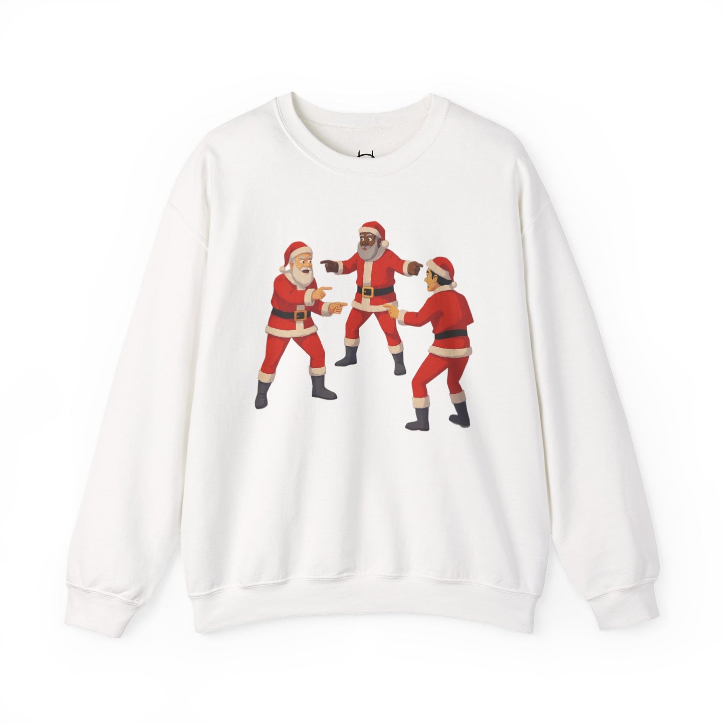 Imposter Santa Crewneck Sweatshirt — Funny Holiday Christmas Sweater