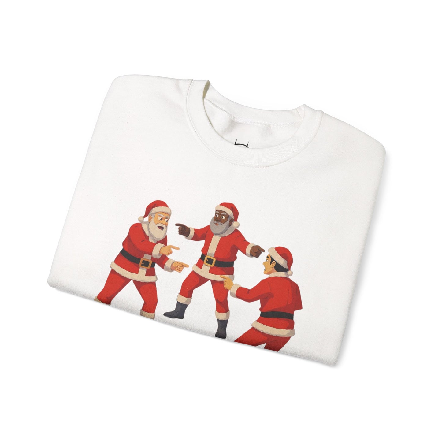 Imposter Santa Crewneck Sweatshirt — Funny Holiday Christmas Sweater