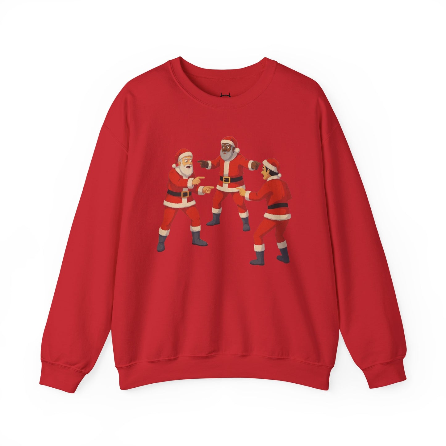 Imposter Santa Crewneck Sweatshirt — Funny Holiday Christmas Sweater