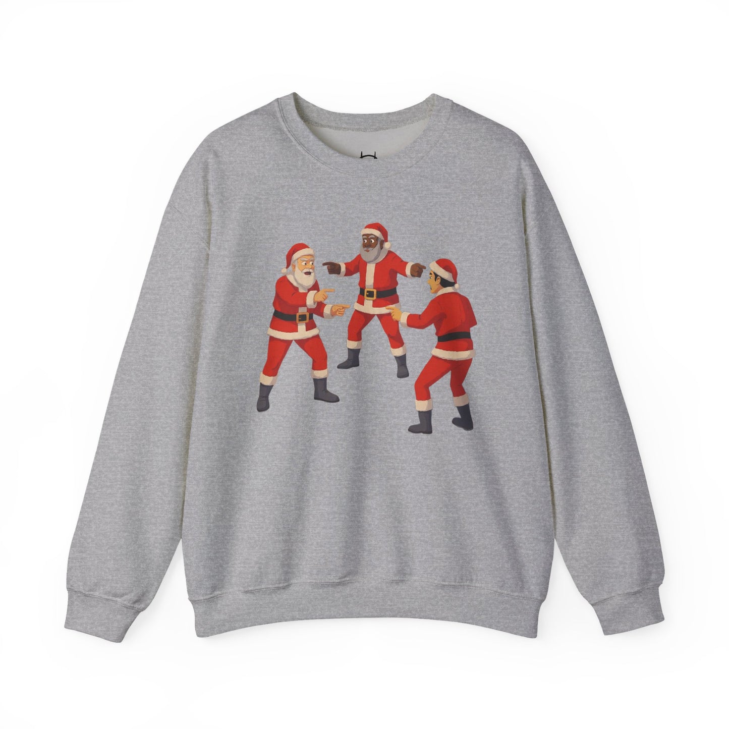 Imposter Santa Crewneck Sweatshirt — Funny Holiday Christmas Sweater