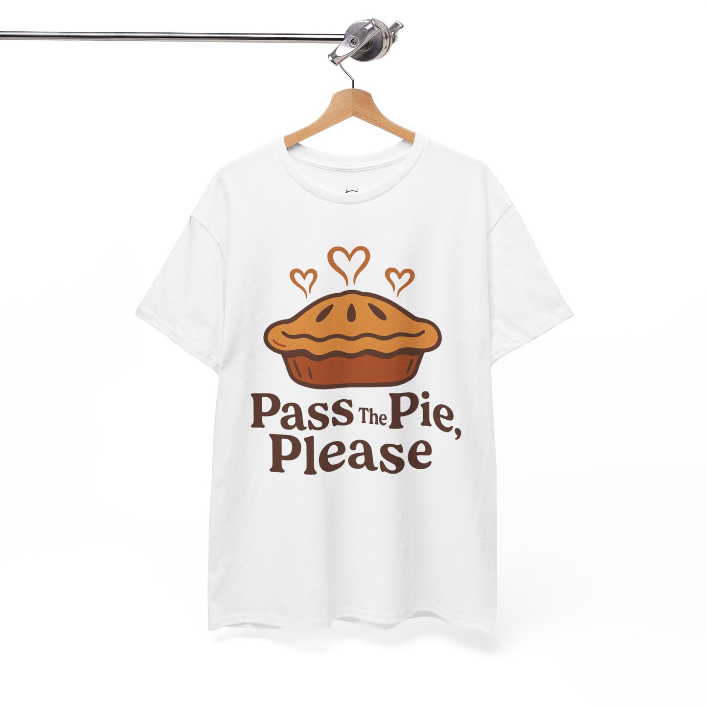 Pass the Pie Unisex Tee - Cute Thanksgiving Pie Shirt