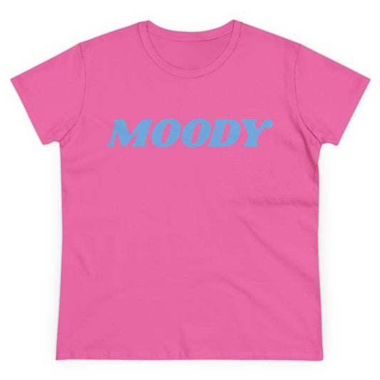 Women's  "Moody" Midweight Cotton Tee