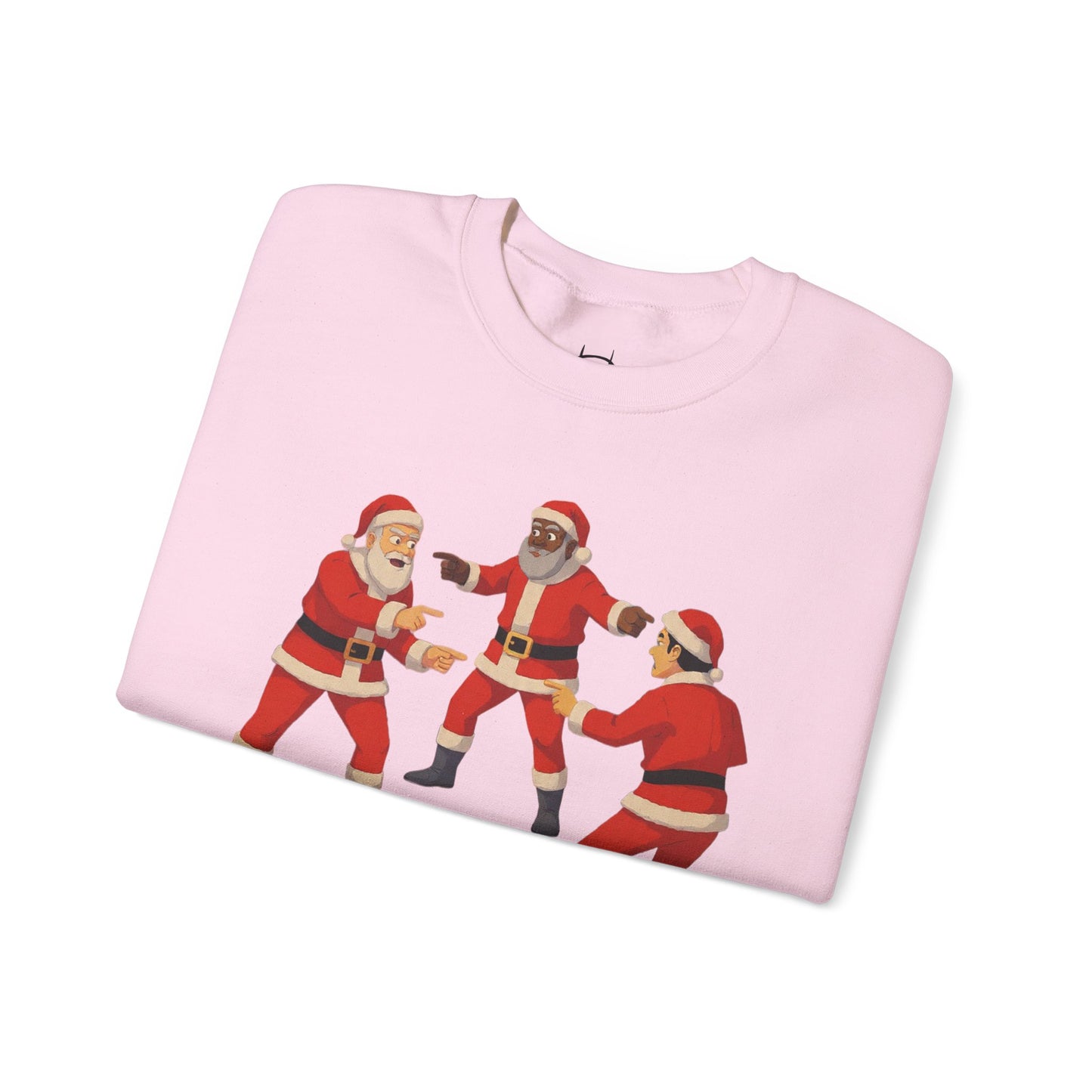 Imposter Santa Crewneck Sweatshirt — Funny Holiday Christmas Sweater