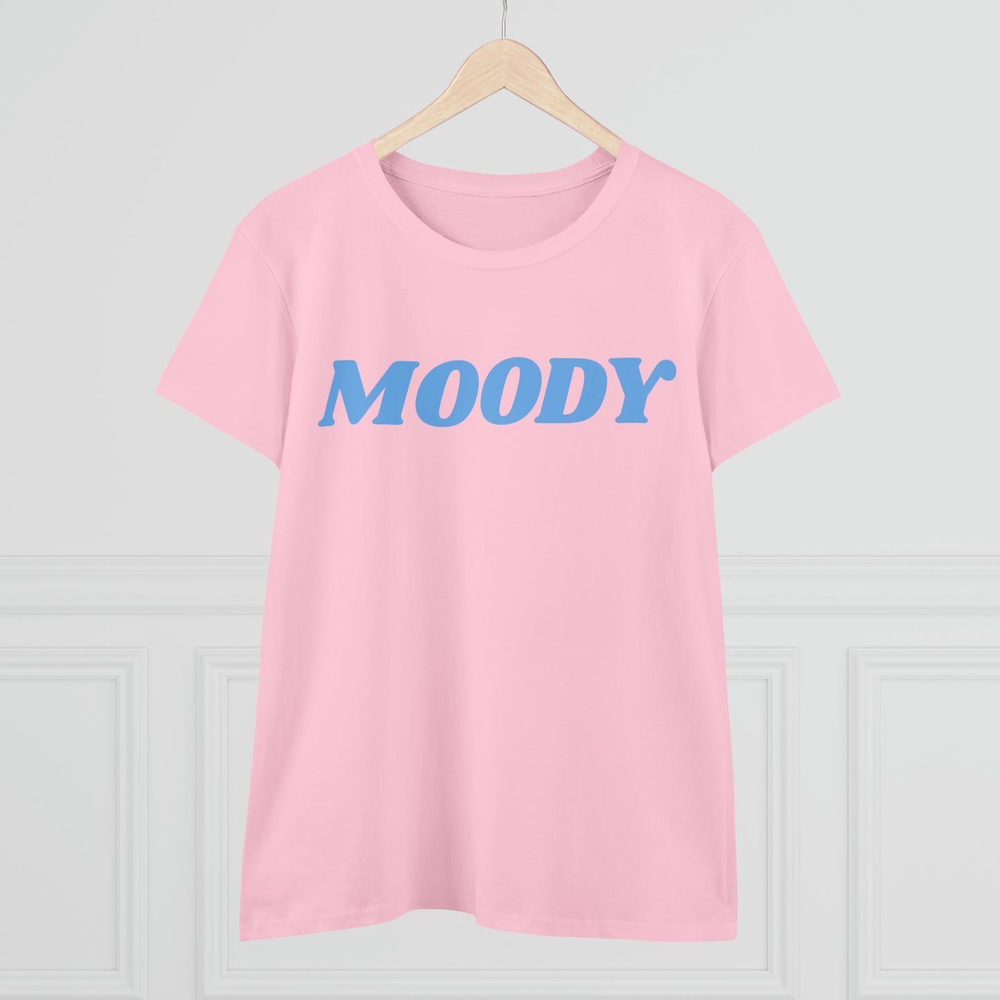 Women's  "Moody" Midweight Cotton Tee