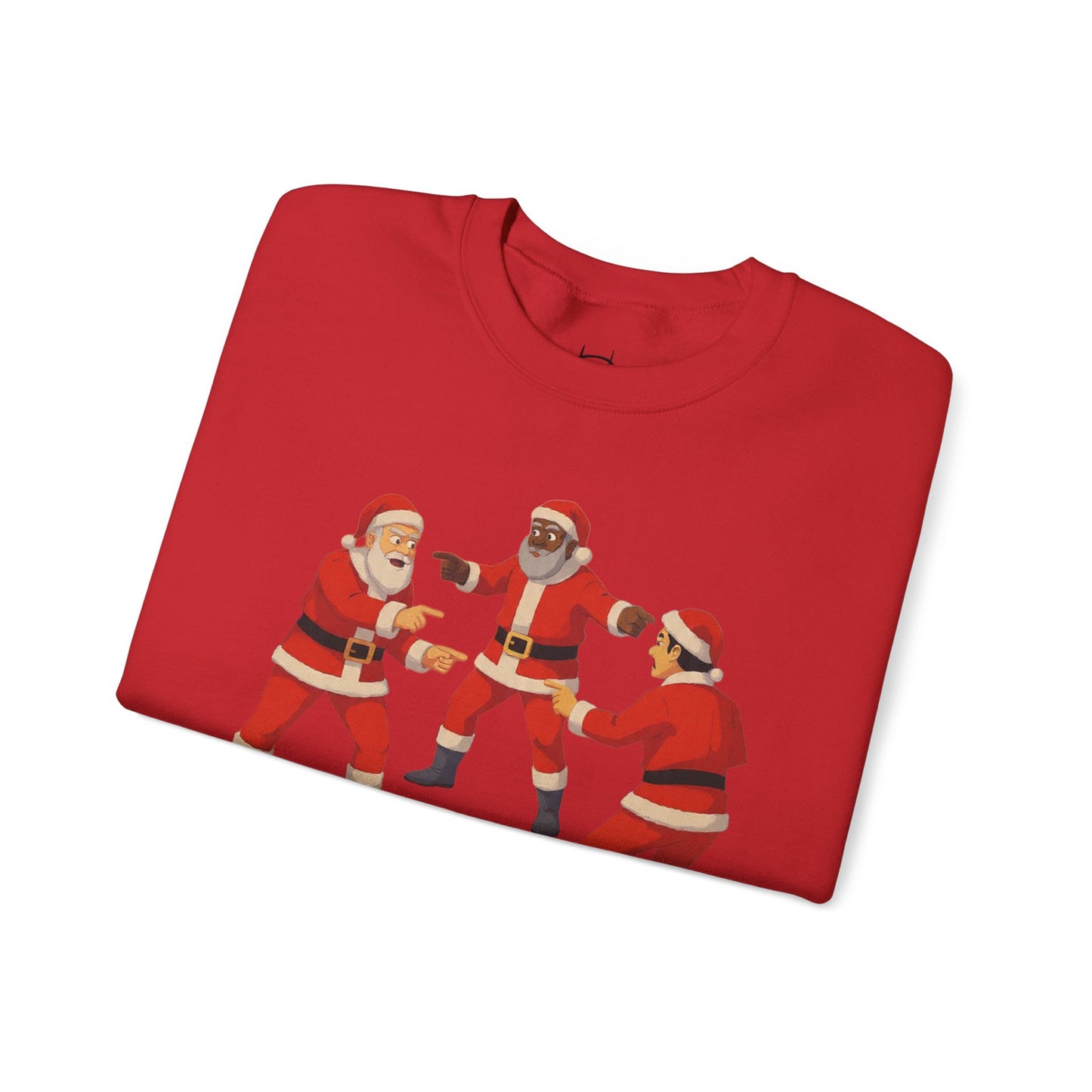 Imposter Santa Crewneck Sweatshirt — Funny Holiday Christmas Sweater