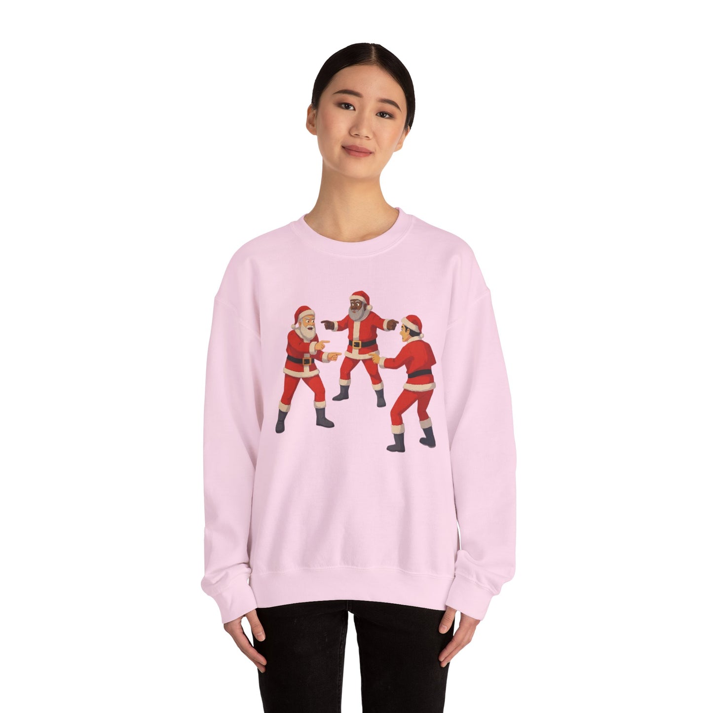 Imposter Santa Crewneck Sweatshirt — Funny Holiday Christmas Sweater