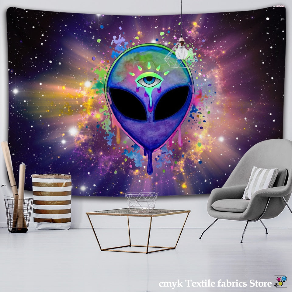 Hippie Tapestries, Alien Witchcraft and More Designs Wall Decor