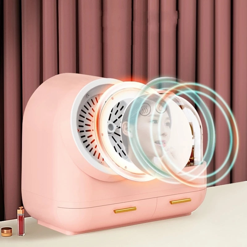 High Quality Beauty Box With LED Light And Fan