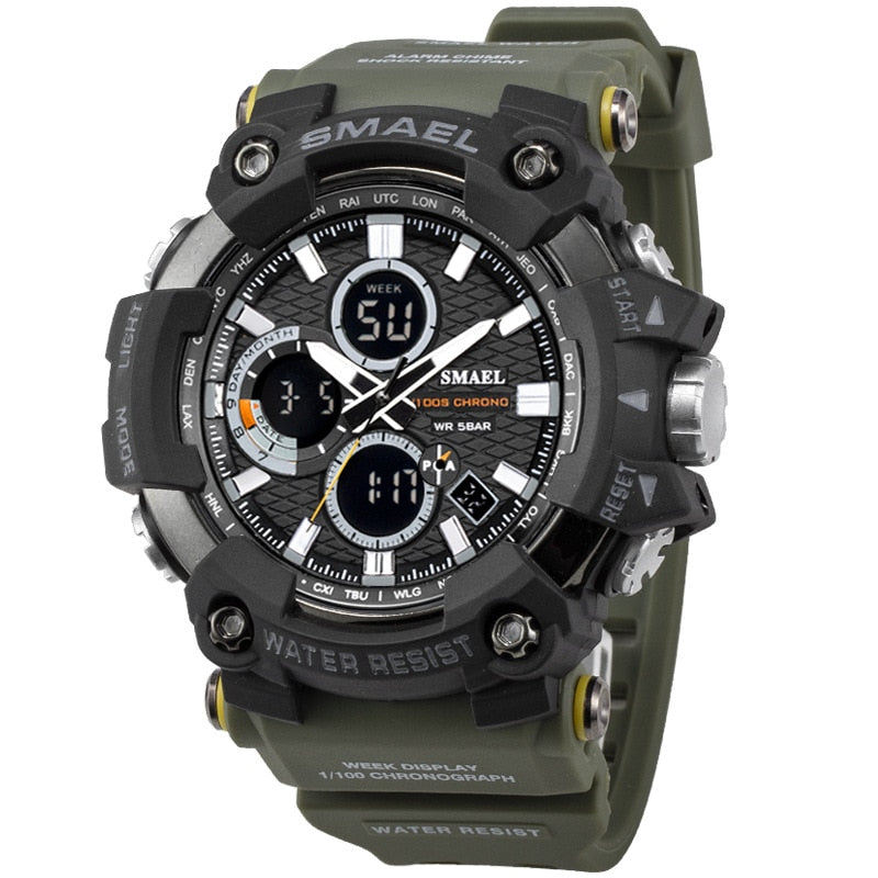 Men's Sports Watch  Digital Clock Waterproof