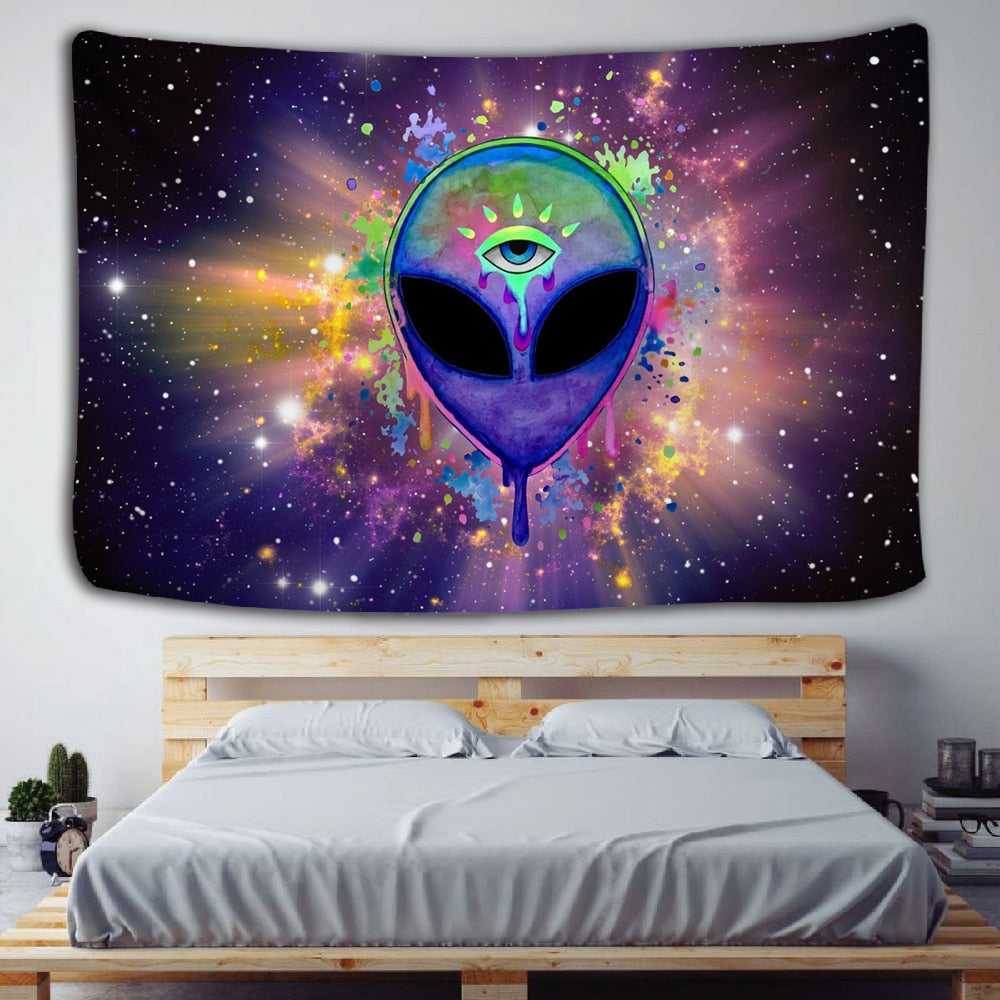 Hippie Tapestries, Alien Witchcraft and More Designs Wall Decor