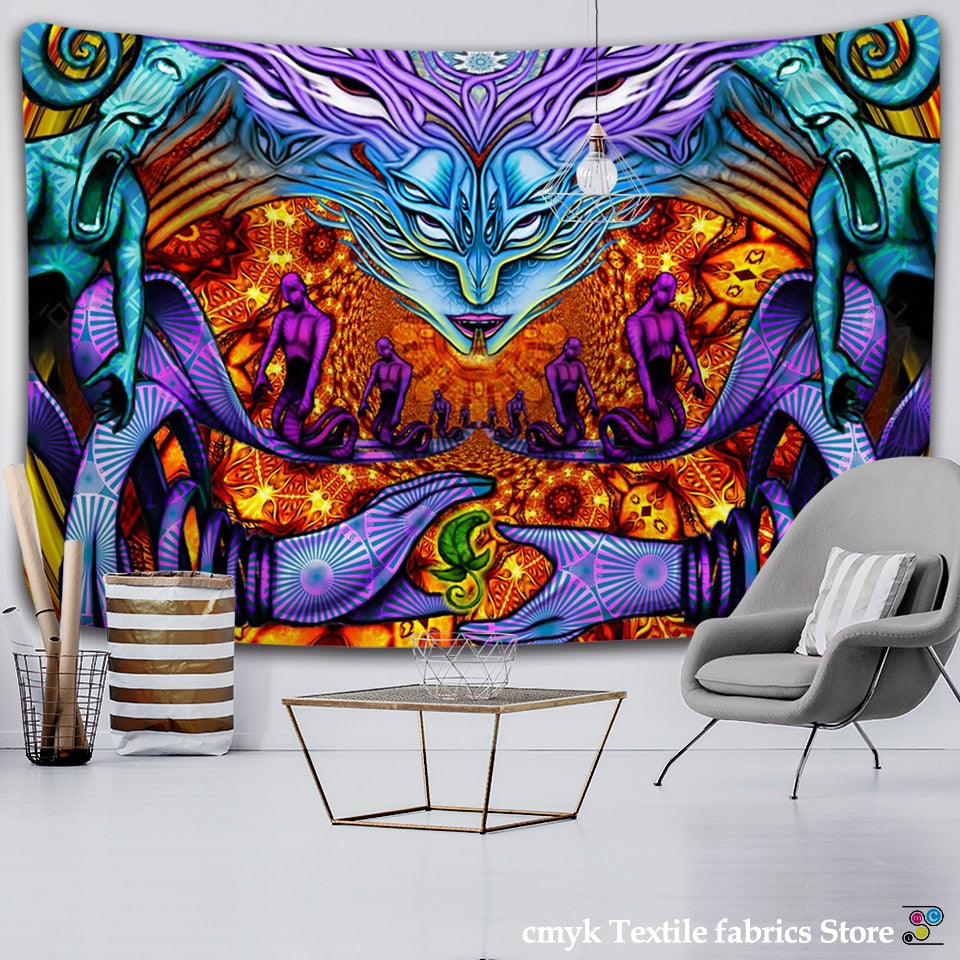 Hippie Tapestries, Alien Witchcraft and More Designs Wall Decor