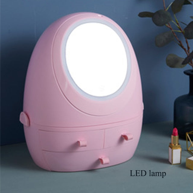 High Quality Beauty Box With LED Light And Fan