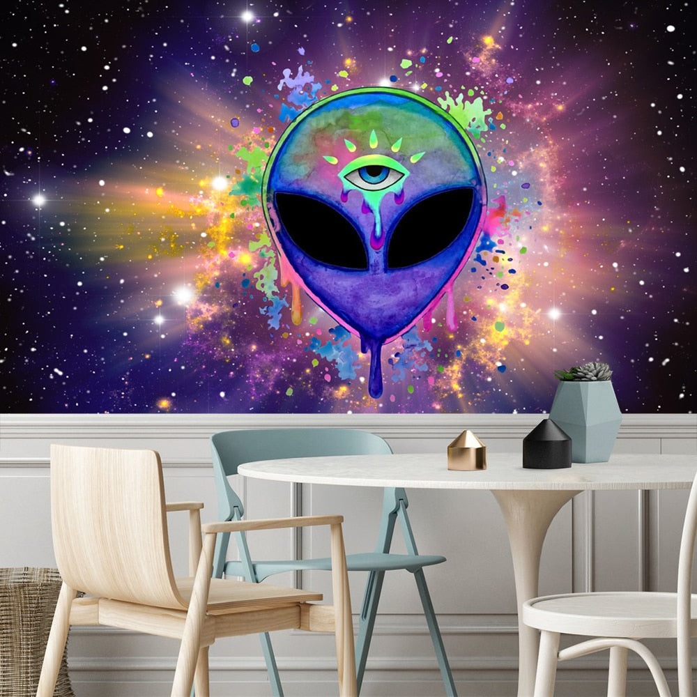 Hippie Tapestries, Alien Witchcraft and More Designs Wall Decor