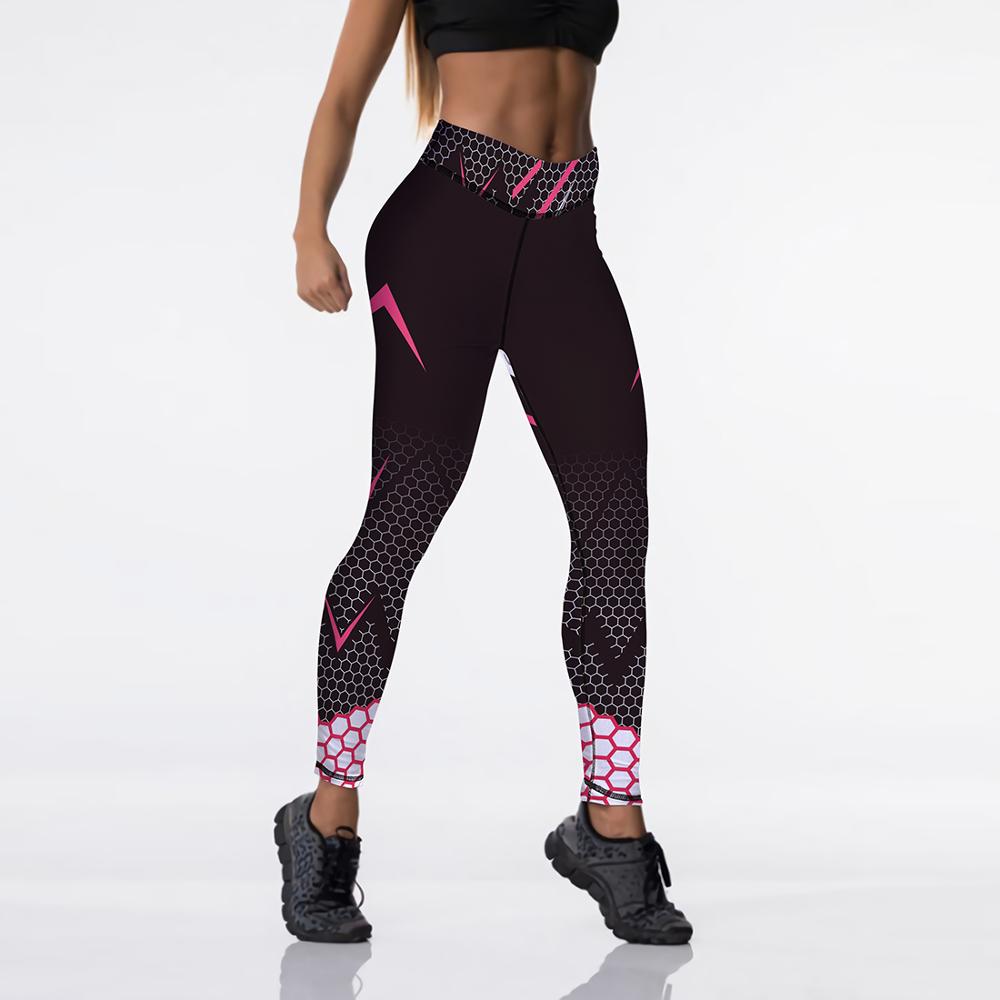 High Waist Spandex Women Digital Printed Leggings