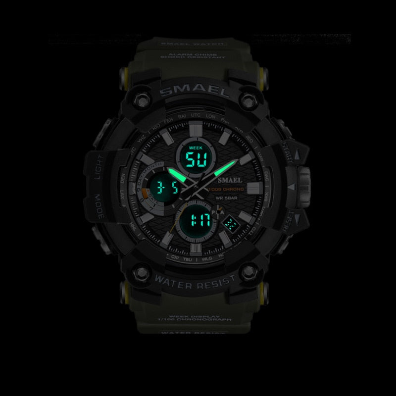 Men's Sports Watch  Digital Clock Waterproof