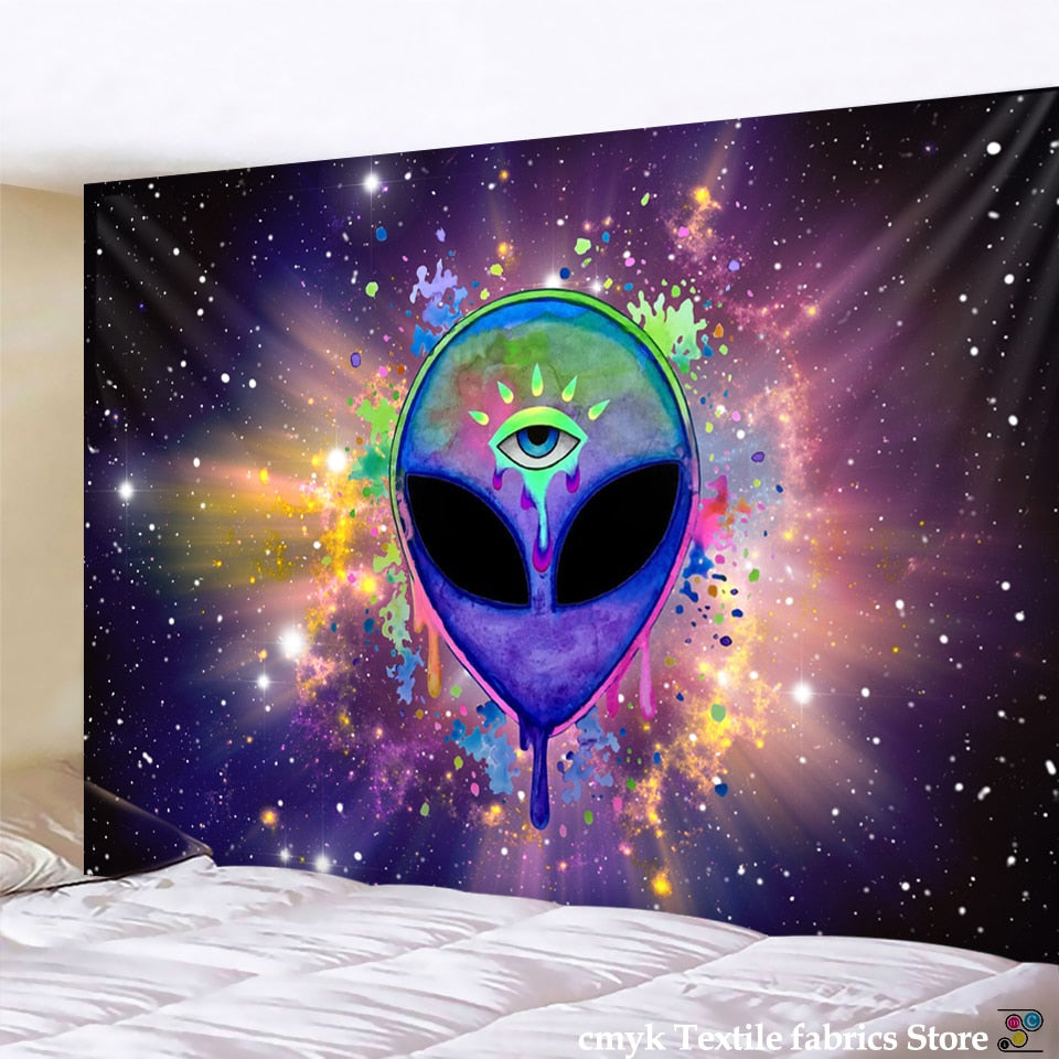 Hippie Tapestries, Alien Witchcraft and More Designs Wall Decor