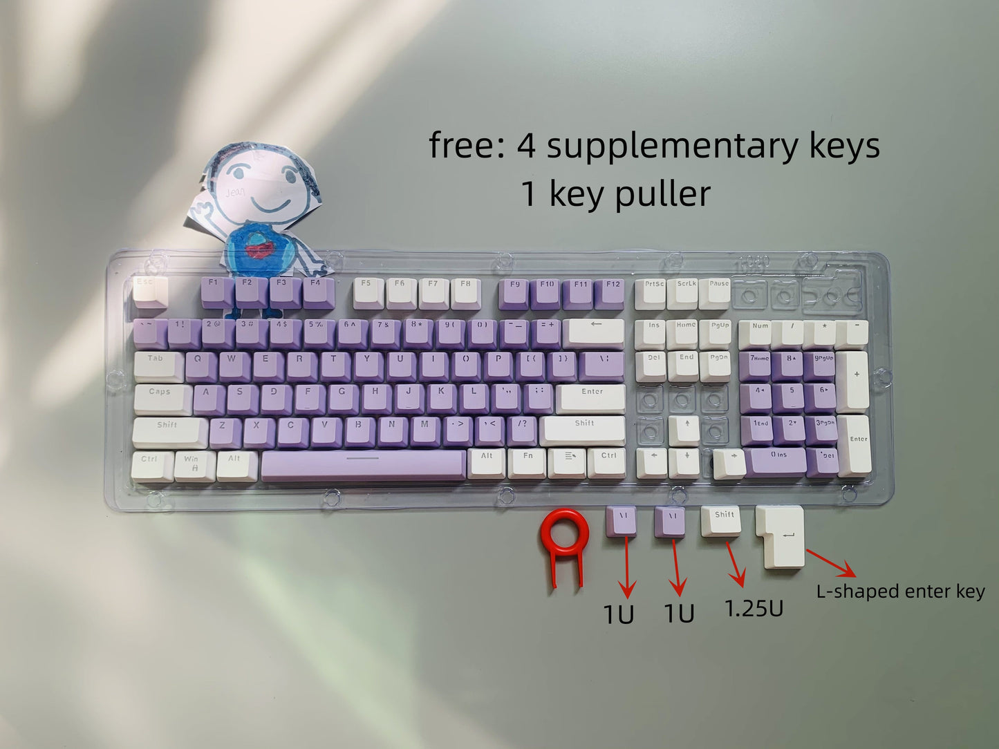 104 Pcs Mechanical Keyboard Keycaps