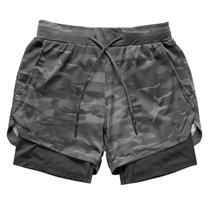 Fitness Shorts For Men With Towel Holder