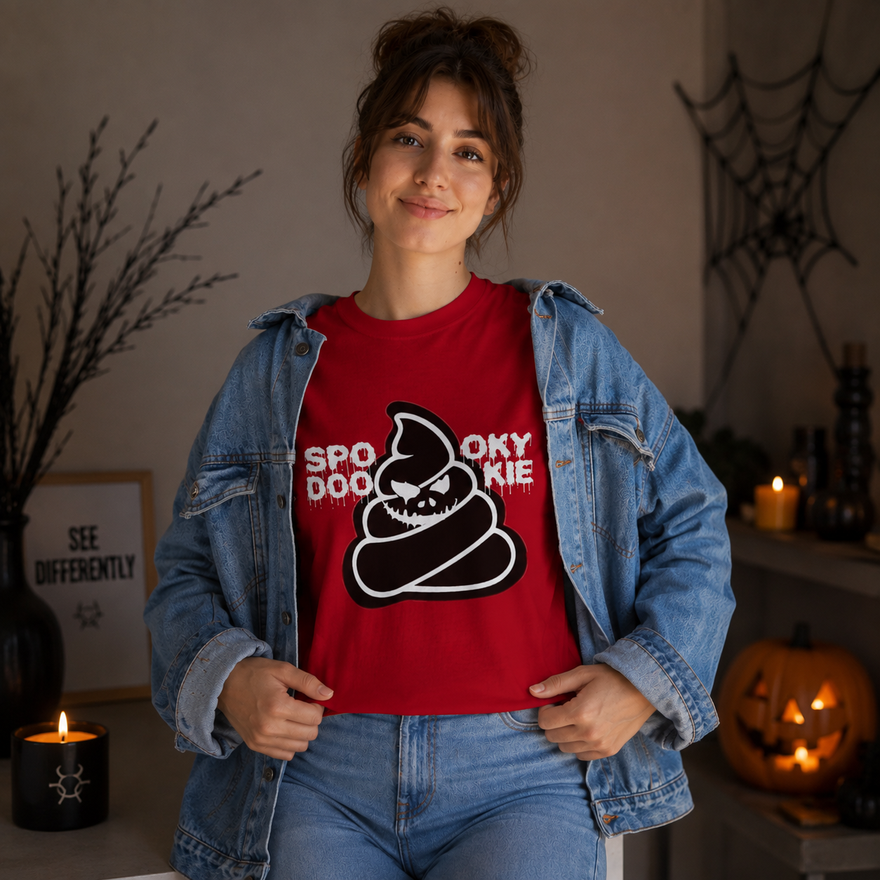 Spooky Dookie Halloween T-shirt BLK