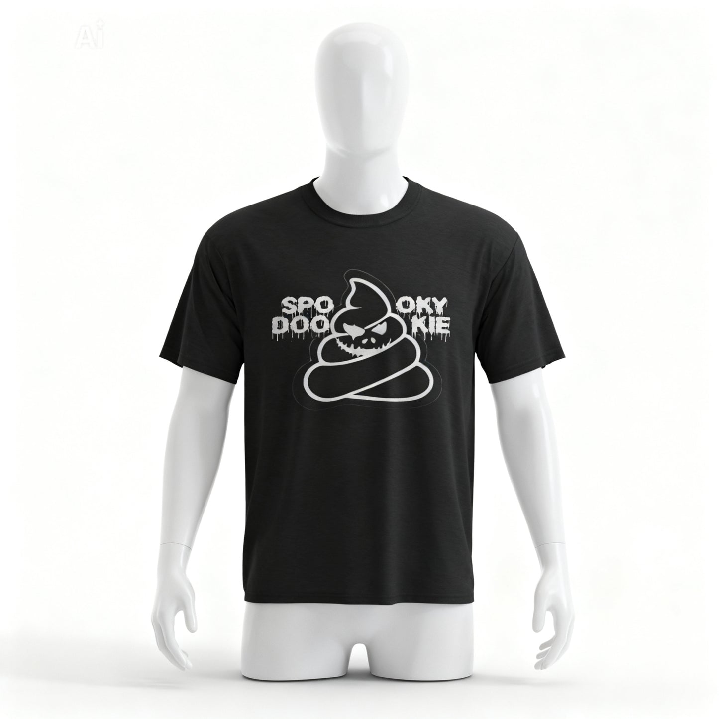 Spooky Dookie Halloween T-shirt BLK